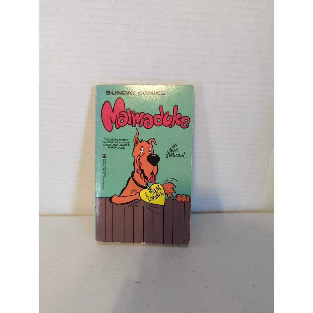 VTG Marmaduke I Am Lovable Paperback Comic Book Brad Anderson First Edition